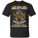 Never Underestimate The Power Of A Woman With A Stethoscope And Syringe Funny Nurse Shirts CustomCat