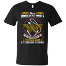 Never Underestimate The Power Of a Woman With a Stethoscope Tshirt For Nurses CustomCat