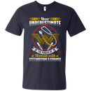 Never Underestimate The Power Of a Woman With a Stethoscope Tshirt For Nurses CustomCat