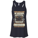 Never Walk Alone Veterans T-shirts & Hoodie for Veteran's Day CustomCat