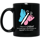 No Footprint Too Small That It Cannot Leave An Imprint On This World Footprint Butterfly 11oz - 15oz Black Mug CustomCat