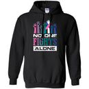 No One Fights Alone T-Shirts CustomCat