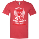 Not All Angels Have Wings Some Have Stethoscopes Tshirts for Nurses CustomCat