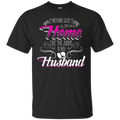 Nothing Says Home Like The Arms Of My Husband T-shirts CustomCat