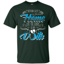 Nothing Says Home Like The Arms Of My Wife T-shirts CustomCat