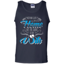 Nothing Says Home Like The Arms Of My Wife T-shirts CustomCat
