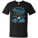 Nothing Says Home Like The Arms Of My Wife T-shirts CustomCat