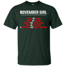 November girl funny T-shirts CustomCat