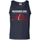 November girl funny T-shirts CustomCat