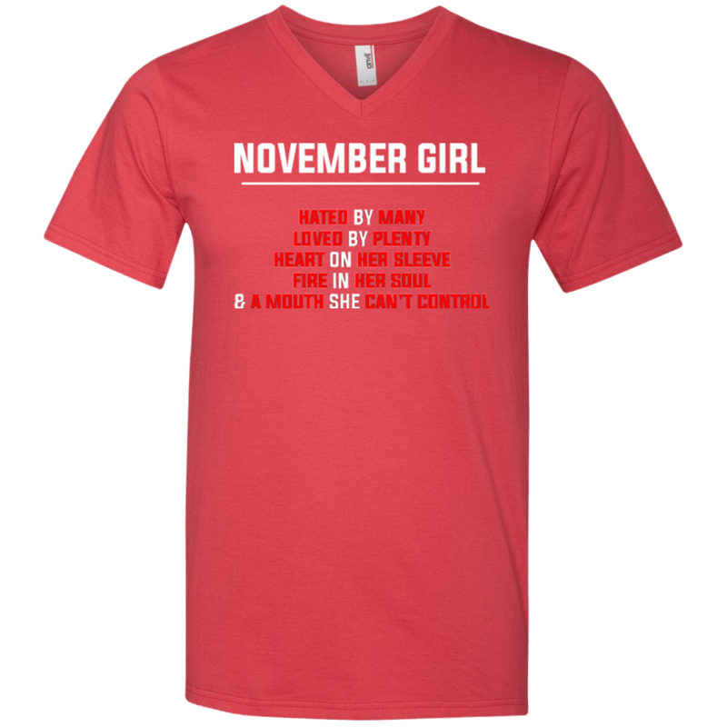 November girl funny T-shirts CustomCat