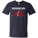 November girl funny T-shirts CustomCat