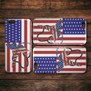 Nurse American Flag iPhone Case