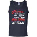 Nurse By Day World's Best Mom By Night Tshirts for Nurses Mom CustomCat