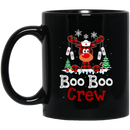 Nurse Coffee Mug Boo Boo Crew Renideer Christmas 11oz - 15oz Black Mug