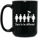 Nurse Coffee Mug Dare To Be Different I Do What I Want Funny Nurse 11oz - 15oz Black Mug
