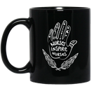 Nurse Coffee Mug Hand Nurses Inspire 11oz - 15oz Black Mug