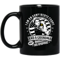 Nurse Coffee Mug I Am An Army Nurse Corps And A Grandma What Your Superpower 11oz - 15oz Black Mug