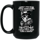 Nurse Coffee Mug I Know I'm An Asshole And I Own That Shit Like A Boss Nurse 11oz - 15oz Black Mug