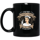 Nurse Coffee Mug I'm Wonder Woman But I'm A Nurse So Close Enough 11oz - 15oz Black Mug