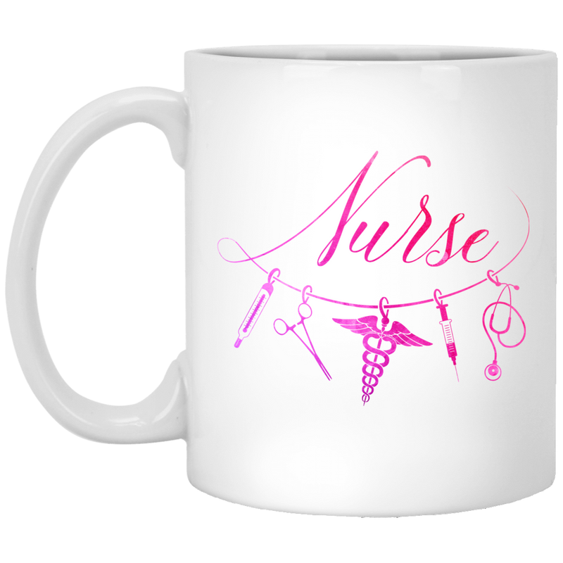 Nurse Coffee Mug Nursing Tools Lovers 11oz - 15oz Black Mug