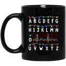 Nurse Coffee Mug PQRST Nurse Light Christmas 11oz - 15oz Black Mug