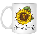 Nurse Coffee Mug Spice Up Your Life Nurse Heart 11oz - 15oz White Mug