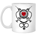 Nurse Coffee Mug Trained To Save Your Ass Not Kiss It 11oz - 15oz White Mug