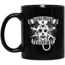 Nurse Coffee Mug Zero Fucks Given Skull Nurse 11oz - 15oz Black Mug