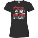 Nurse Mom T-Shirt Nurse By Day World's Best Mom By Night Funny Gift Tees Nurse Shirts CustomCat