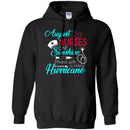 Nurse T-Shirt August Nurse Are Sunshine Mixed With A Little Hurricane Funny Gift Tees Nurse Shirts CustomCat