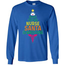 Nurse T-Shirt Be Nice To the Nurse Santa Is Watching Funny Funny Gift Nurse Shirts CustomCat