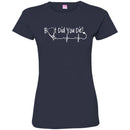 Nurse T-Shirt But Did You Die Stethoscope Heartbeat Funny Gift Tees Medical Shirts CustomCat