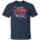 Nurse T-Shirt Graphics and More Caduceus Medical Symbol Doctor Nurse EMT Men's Novelty Shirts CustomCat