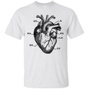 Nurse T-Shirt Heart Detail Funny Gift Tees Medical Shirts CustomCat