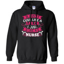 Nurse T-Shirt I Don't Cuss Like A Sailor I Cuss Like A Nurse Funny Gift Tees Medical Shirts CustomCat