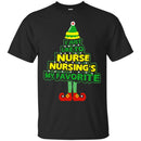 Nurse T-Shirt I Just Like To Nurse Nursing's My Favorite Funny Christmas Gift Tees Medical Shirts CustomCat
