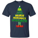 Nurse T-Shirt I Just Like To Nurse Nursing's My Favorite Funny Christmas Gift Tees Medical Shirts CustomCat