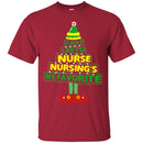 Nurse T-Shirt I Just Like To Nurse Nursing's My Favorite Funny Christmas Gift Tees Medical Shirts CustomCat