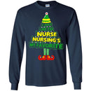 Nurse T-Shirt I Just Like To Nurse Nursing's My Favorite Funny Christmas Gift Tees Medical Shirts CustomCat