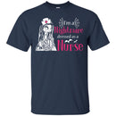Nurse T-Shirt I'm A Nightmare Dressed As A Nurse Sally Halloween Funny Gift Tees Medical Shirts CustomCat