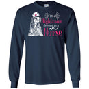 Nurse T-Shirt I'm A Nightmare Dressed As A Nurse Sally Halloween Funny Gift Tees Medical Shirts CustomCat