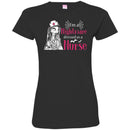 Nurse T-Shirt I'm A Nightmare Dressed As A Nurse Sally Halloween Funny Gift Tees Medical Shirts CustomCat