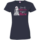 Nurse T-Shirt I'm A Nightmare Dressed As A Nurse Sally Halloween Funny Gift Tees Medical Shirts CustomCat