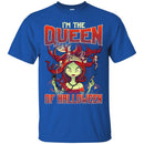 Nurse T-Shirt I'm The Queen Of Halloween Sally Nurse Funny Gift Tees Medical Shirts CustomCat