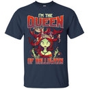 Nurse T-Shirt I'm The Queen Of Halloween Sally Nurse Funny Gift Tees Medical Shirts CustomCat