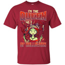 Nurse T-Shirt I'm The Queen Of Halloween Sally Nurse Funny Gift Tees Medical Shirts CustomCat