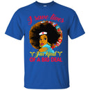 Nurse T-Shirt I Save Lives I'm Kind Of A Big Deal Nurse Black Woman Gift Tees Medical Shirts CustomCat