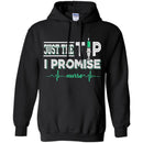 Nurse T-Shirt Just The Tip I Promise Heartbeat Nurse Funny Gift Tees Nurse Shirts CustomCat