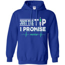 Nurse T-Shirt Just The Tip I Promise Heartbeat Nurse Funny Gift Tees Nurse Shirts CustomCat