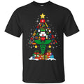 Nurse T-Shirt Merry Christmas Tree Nurse Funny Gift Tees Nurse Shirts CustomCat